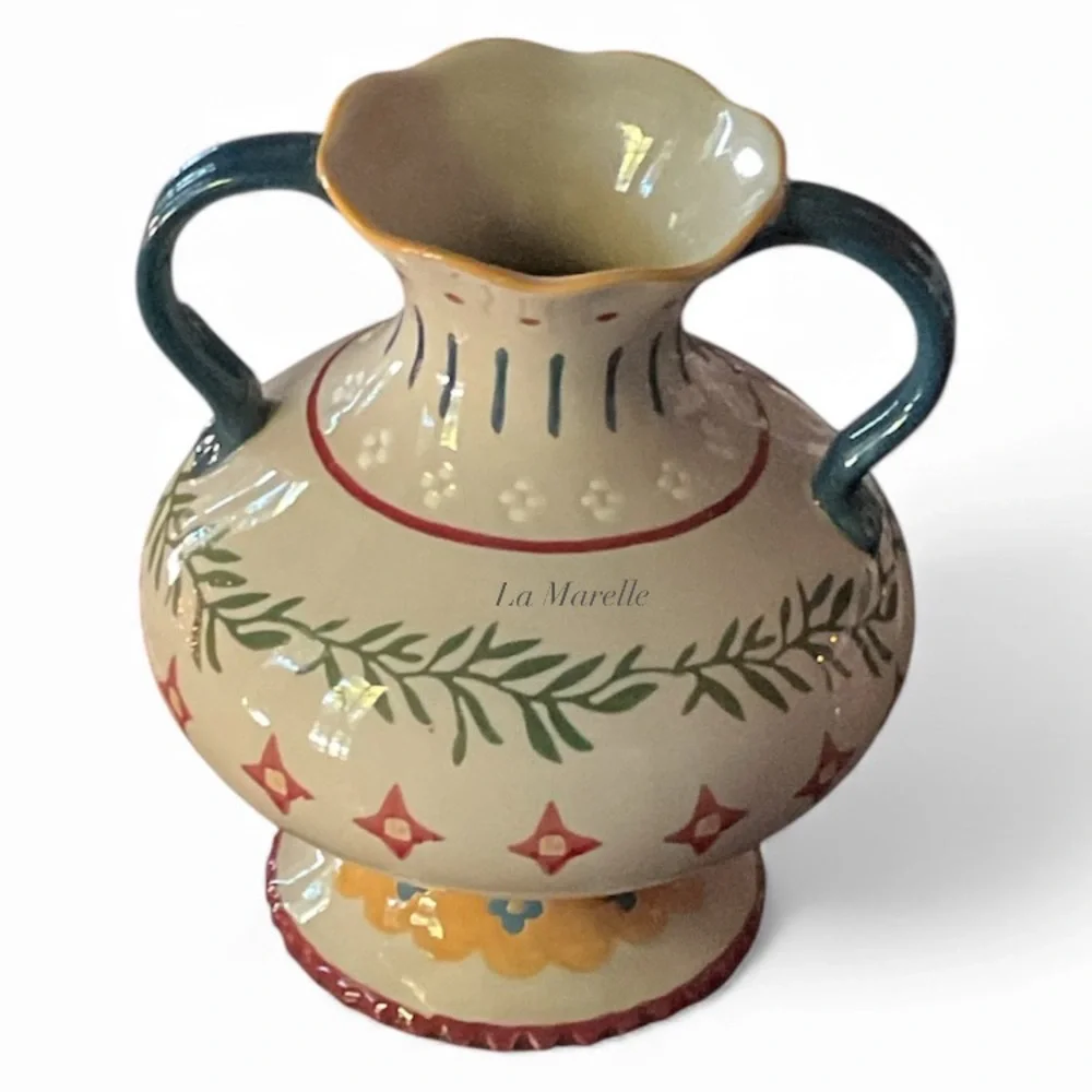✨7” Painted Ceramic Vase - Threshold✨